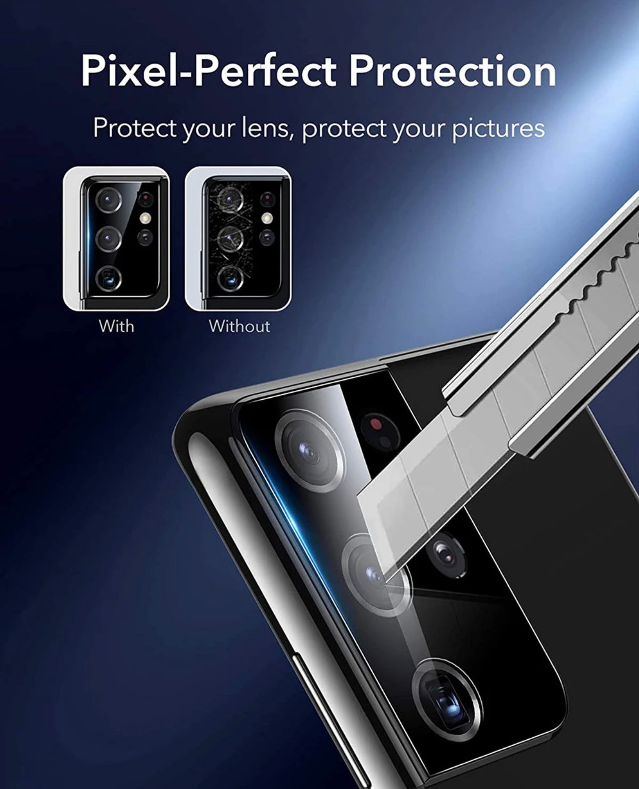 Yamizoo Branded Premium 9H Clear Camera Lens Protector - 1pc pour Apple iPhone 11 Series Yamizoo Branded Premium 9H Clear Camera Lens Protector - 1pc pour Apple iPhone 11 Series